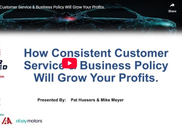 Consistent customer service