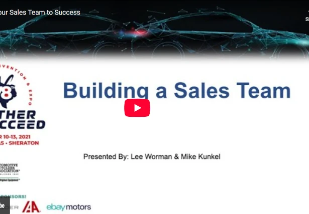 building a sales team
